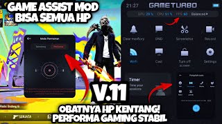 GAME TURBO ASSIST MOD ALL DEVICE‼️GAME TURBO TERBAIK UNTUK SEMUA HP ANDROID [upl. by Opportina]