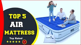 ✅ Top 5 Best Air Mattress For Long Term Use 2023 Tested amp Reviewed [upl. by Gatian806]