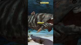 Meet Dunkleosteus The Ancient Sea Monster with a Bite  prehistoric sea animal shorts facts [upl. by Hgielrebma]