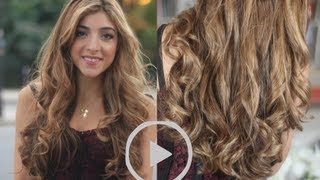 Big Voluminous Curls Hair Tutorial [upl. by Maia]