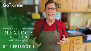 Exploring Mexicos Kitchen with Rick Bayless  S4E1  Herby Spicy Tomatillo Salsa [upl. by Noreen320]