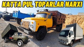 GAZ 53 ZIL 130 ZIL 131 ISUZU YANGI NARXLARI BUGUN BOZORGA ZO‘RLARI CHIQIPTI [upl. by Anayeek]