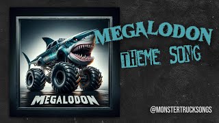 Megalodon Fan Music Video 🦈🎶  Monster Jam Trucks Song 5 [upl. by Ecyar]