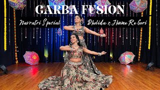 Garba Fusion Dholida x Jhume Re Gori Gangubai Navratri Special Taal Choreography Aiswarya Arya [upl. by Brander]