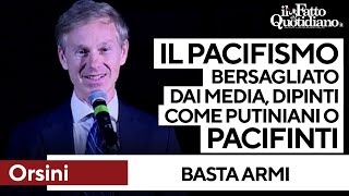 Basta armi Orsini spiega il meccanismo di delegittimazione del pacifismo come e perché accade [upl. by Leitnahs973]