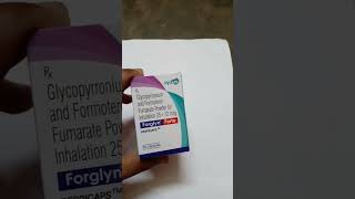 FORGLYN FORTE RESPICAPS  GLYCOPYRRONIUM  FORMOTEROL FUMARATE POWDER FOR INHALER  💊MEDICINE [upl. by Neona]