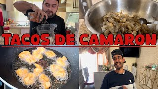 INVITO A MI AMIGO JAIMICO TOYS A COMER UNOS TACOS DE CAMARÓN LOS TOYS CHEF CALVILLO [upl. by Alhak]