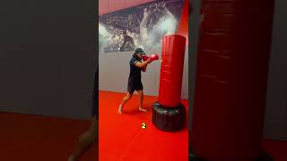 Kickboxing Punch amp Counter Bag Drill [upl. by Ettenan895]