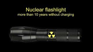 Free energy DIY Nuclear tritium LED flashlight [upl. by Waly556]