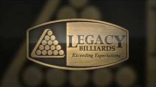 Legacy Billiards Presentation Video Best Pool Tables amp Billiard Tables [upl. by Almap849]