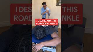 UK ROADMANS ANKLE GETS DESTROYED😱🤣 a12funny chiropractic roadman roadmen comedy london [upl. by Hock]