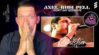 MY FAVOURITE TODAY Axel Rudi Pell  Dont Say Goodbye Reaction HOH Series [upl. by Enial]