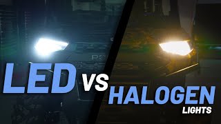 LED VS HALOGEN LIGHTS WHICH IS BEST  SHOP TALK EP 15 [upl. by Eatnoid]