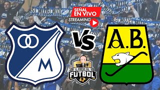 Millonarios 0 vs Bucaramanga 0  Octavos de final ida  Copa Betplay 2024 [upl. by Frechette]