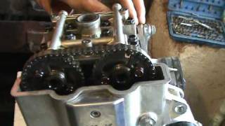 01 Dismantling engine Kawasaki KLX 650mpg [upl. by Albina]