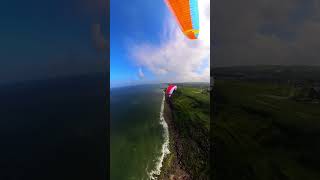 Coastal soaring 🇬🇧 Whitehaven Paragliding Parapente AdventureSports FreeFlying OutdoorAdventure [upl. by Reinhold]