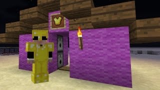 Minecraft  Fun with Dispensers [upl. by Worden]