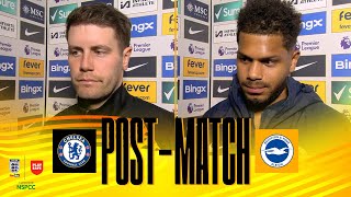 Chelsea PostMatch  Hurzeler And Georginio On Defeat At Stamford Bridge [upl. by Atauqal]