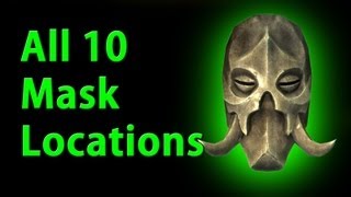 All 10 Dragon Priest Mask Locations  Skyrim  YouTube [upl. by Wilhide]