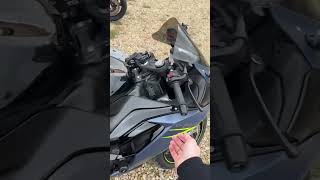 2023 ZX6R  Full M4 Street Slayer Exhaust  Start up Revs and Fly By kawasakizx6r zx6r [upl. by Arytahs]