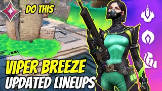 EASY VIPER NEW BREEZE LINEUPS SETUP GUIDE 2024 [upl. by Ahsenauq975]