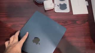 MacBook Air M2 Midnight Unboxing  Rathod Naveen [upl. by Asennav]