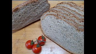 VollkornreisMischbrot mit Sonnenblumenkernen Rezept [upl. by Ford]