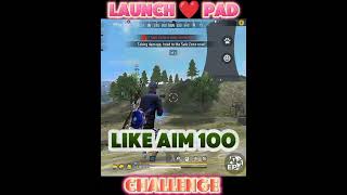 Launch Pad Challenge In Free Fire 😱🥵 Patlamaya Devam Song 🥺🤯 shorts freefire freefireshorts [upl. by Suckow]