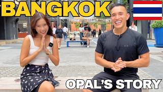 She Found A Deep Love For Thailand After Traveling The World  Interview With opalstoryofficial [upl. by Nahtanod]