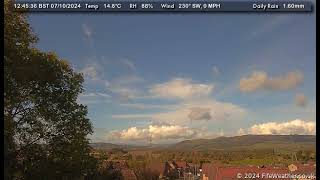 7 October 2024  Lochgelly WeatherCam Timelapse [upl. by Piscatelli]