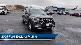 2025 Ford Explorer Platinum Sport Utility Portage Baraboo Pardeeville Endeavor Madison [upl. by Sezen]