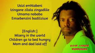 Lucky Dube  Usizi Lyrics [upl. by Nore501]