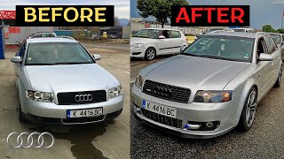 Building a 210HP Audi A4 B6 19TDI In 4 Minutes  Project Car Transformation [upl. by Aiet]