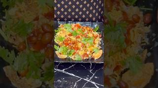 🌻❤️Masala Papri Chat recipes food shorts paprichaat panipuri [upl. by Tterag70]