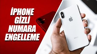 iPhone’da Gizli Numara Engelleme Nasıl Yapılır [upl. by Andreana]