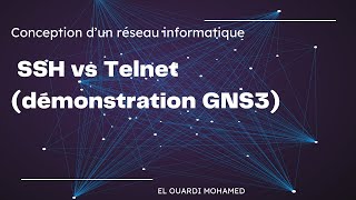 EP51  SSH vs Telnet démonstration GNS3 [upl. by Meluhs]