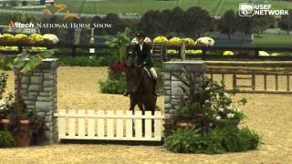 Lillie Kennan wins the ASPCA Maclay Finals at AlltechNHS [upl. by Ahtelra128]