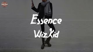 WizKid  Essence feat Justin Bieber amp Tems Lyric Video [upl. by Igig]