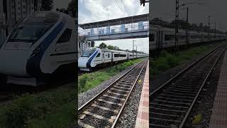 Tirunelveli  Chennai Egmore Vande Bharat Express blasting 120kmph vandebharatexpress indian [upl. by Sharma]