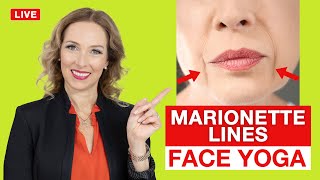 Face Yoga  Face Lifting Exercises for Marionette Lines  Dr Janine [upl. by Jeraldine]