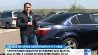 Numărul solicitărilor de închiriere a autoturismelor a crescut [upl. by Rehpotsirk]