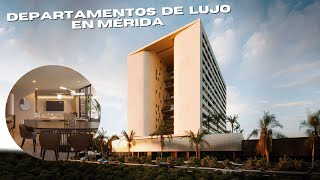 ¡Descubre Zaguán complejo de departamentos de lujo en Mérida Yucatán 🌆 [upl. by Sandler]