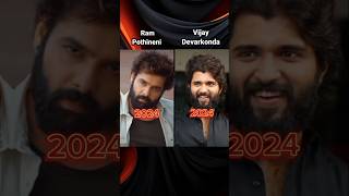 ram pothineni vs vijay devarkonda life journey video rampothineni shorts viral vijaydevarakonda [upl. by Eciened]