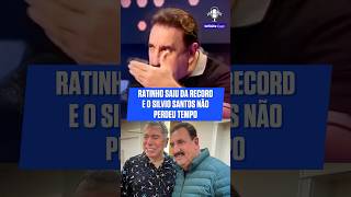 RATINHO SAIU DA RECORD E O SILVIO SANTOS NÃO PERDEU TEMPO ✂️ podcast sbt ratinho silviosantos [upl. by Ocirne]