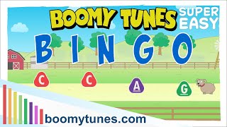 Bingo – SUPER EASY Boomwhackers amp Deskbells PLAY ALONG [upl. by Dorice]