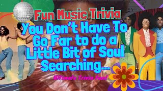 Fun Music Trivia Don’t Go Far to do a Little Bit of Soul Searching facts factshorts trivia [upl. by Assedo]