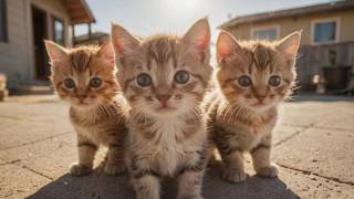 Cute Cats amp Baby Kittens Cat Lover Paradise Relaxing Cat purr 150Hz cats kitten [upl. by Felike277]