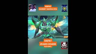 AMPAS BANGET GACHA NYA DAPAT ZHAKS DOANK mobilelegends mlcreatorcamp mlbb shortmlbb shortvideo [upl. by Nashner57]