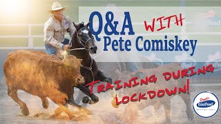 How to work your Campdraft horse during lockdowns with Pete Comiskey [upl. by Shaver252]