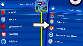 HOW TO SET BADGES AND PLAYER FACES IN SOCCER MANAGER 2025  LICENSE SM25 [upl. by Bekelja788]